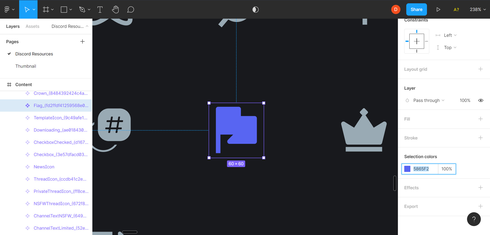 Editing icons on Figma